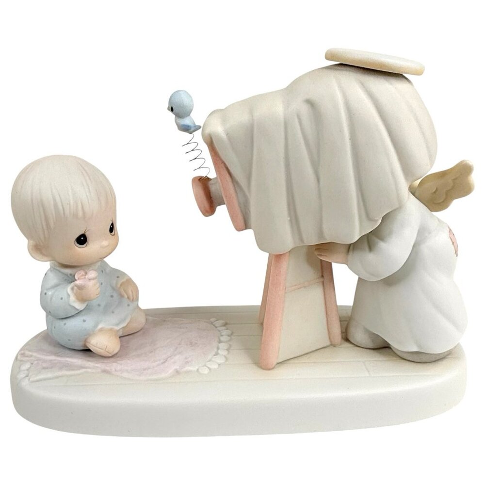New 1983 Precious Moments Babys First Picture Figurine 1 of 8‎ Baby First Series - Picture 8 of 16